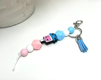 Keychains | Beaded | Rainbow | Silicone Beaded | Nurse | Wood Beads | Vintage | Modern | Cute Gifts | Teacher Gift Ideas | Gifts for Mama