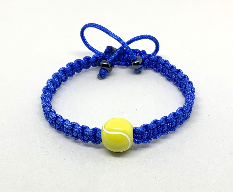 Tennis Ball Bracelet Stackable Bracelet Unisex Nylon Braided Etsy
