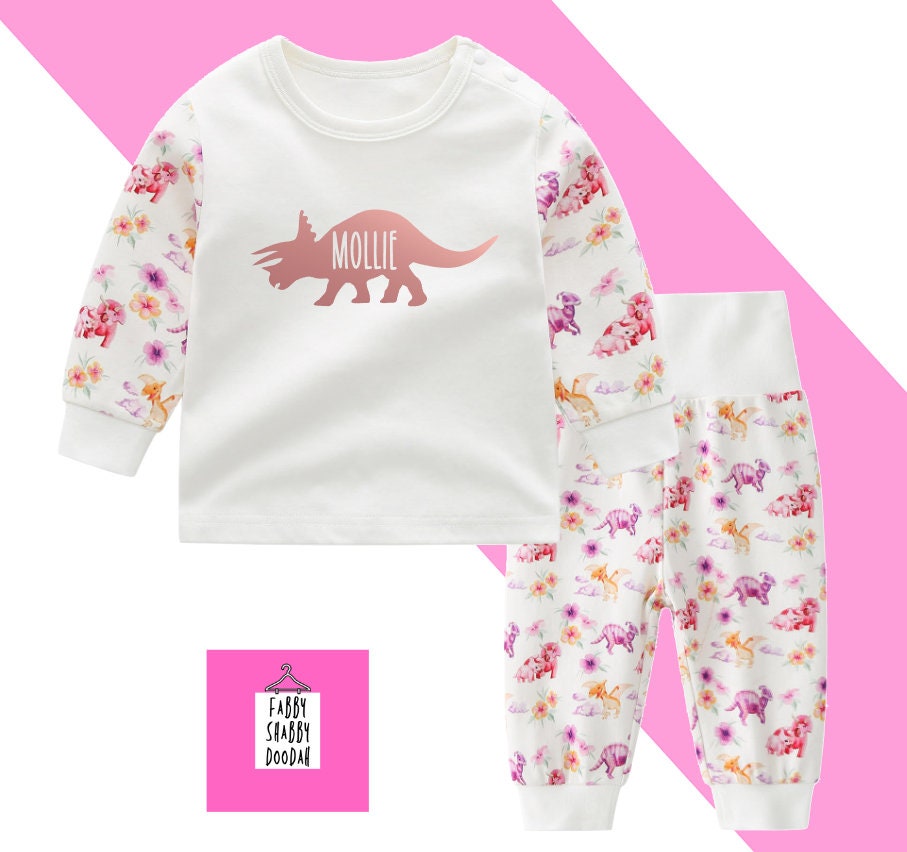 Girls dinosaur pyjamas outlet