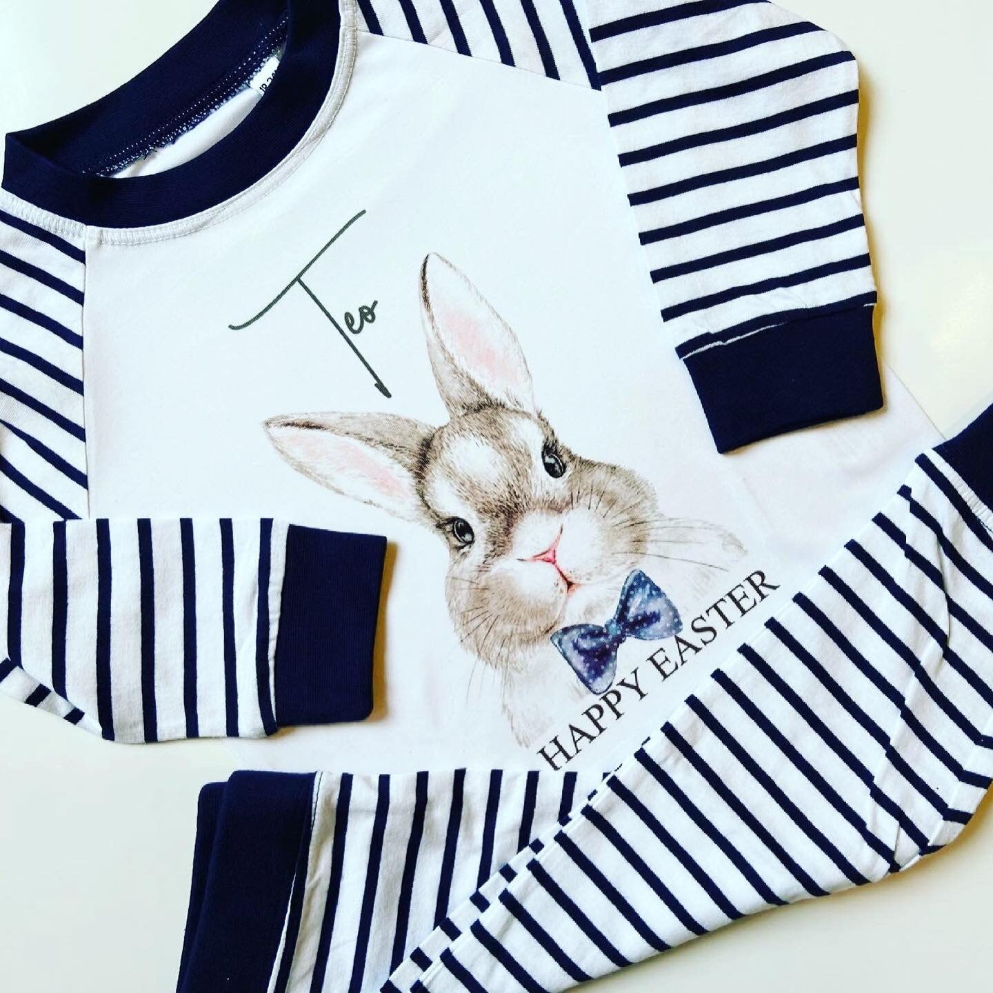 Kids Bunny Pajamas Etsy Canada