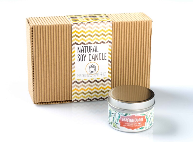 DIY Kit Aromatherapy Candle Making Starter / Beginner Pack Natural Soy