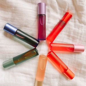 Rainbow Roller Vegan Essential Oil Roller Bottle Set
