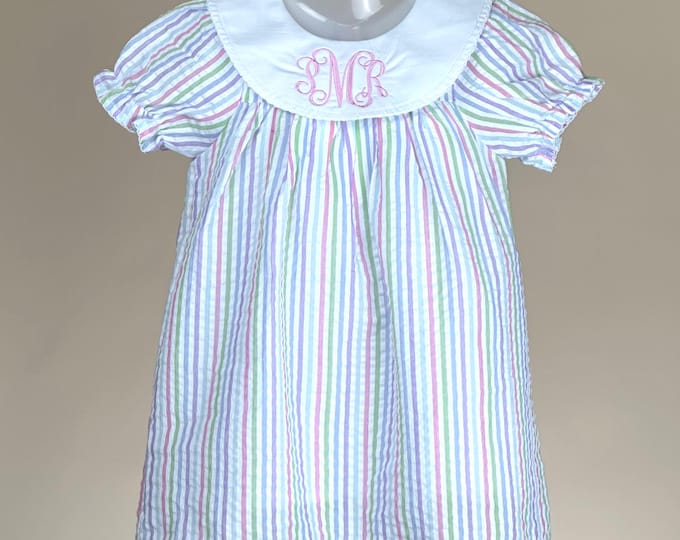 Bishop's Dress with Personalized Monogram