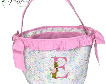 Cute Printed Cotton Bucket Bags with Handle for Kids—Eco-Friendly Fun!