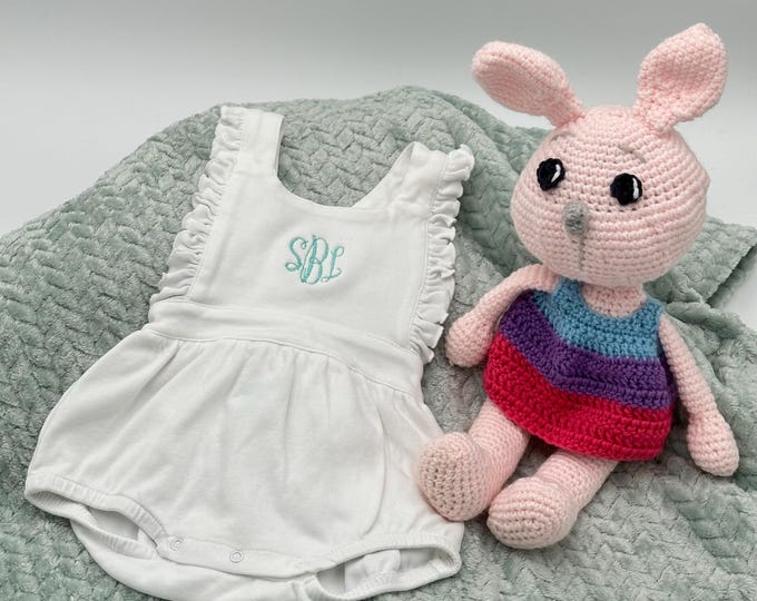 Baby Romper-Personalized Baby Clothes-Monogrammed-Baby Bubble Romper
