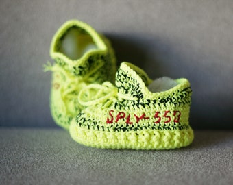 knitted yeezy baby shoes