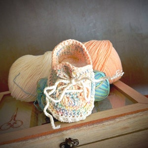 Newborn colorful baby shoes, Crochet infant baby booties