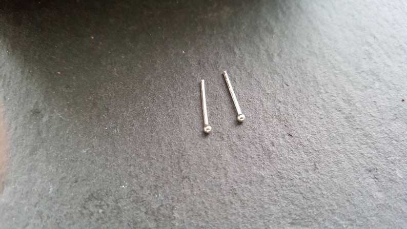 Everyday Jewelry Silver Post Minimal Earrings 1 mm Tiny Round Stud Earrings Sterling Silver Tiny Stud Earring Dot Stud Earring