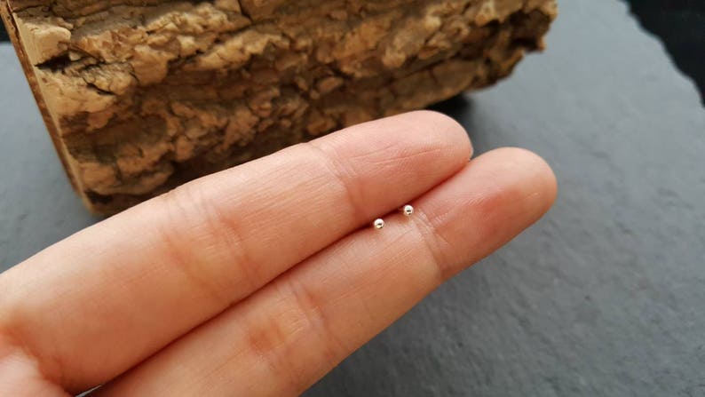 Everyday Jewelry Silver Post Minimal Earrings 1 mm Tiny Round Stud Earrings Sterling Silver Tiny Stud Earring Dot Stud Earring