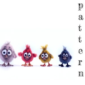 Mini Chick Crochet Pattern - Amigurumi Pattern - PDF tutorial - Amigurumi chick - Crochet Chick - PDF Crochet Pattern - Miniature Tiny Chick