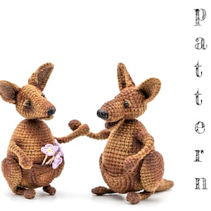 Australisches Känguru Häkelmuster PDF Anleitung Amigurumi