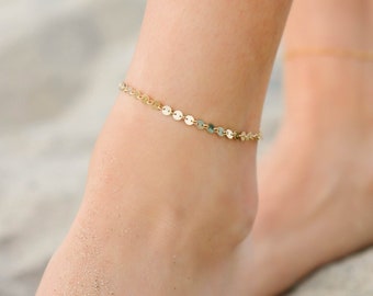 Anklet, 14k Gold Filled