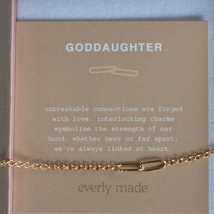 Goddaughter Bracelet - Etsy