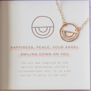 Rainbow Necklace a Smile in the Sky 