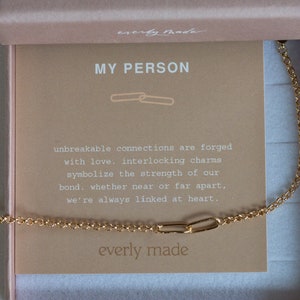My Person Bracelet, friendship bracelet, gift for her, you&#39;re my person bracelet, you&#39;re my person gift, friendship gift, gift for friend