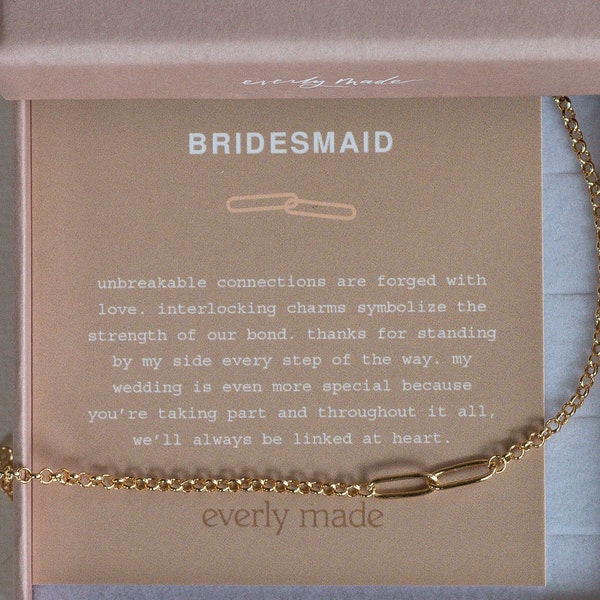 Bridesmaid Bracelet, bridesmaid gift, will you be my bridesmaid gift, junior bridesmaid gift, bridal party gift, gift for her