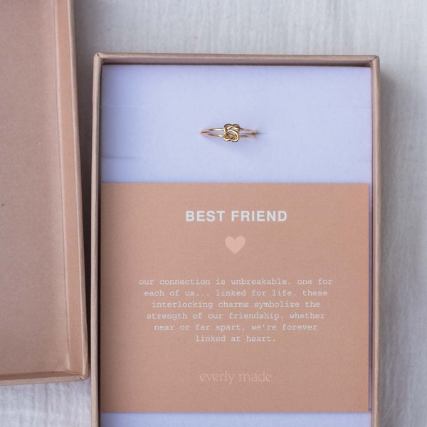 Best Friend Ring, Best Friend Ring Jewelry, Best Friend Ring for 2, Best Friend Ring for 3, Matching Rings for Best Friends, Friendship ring