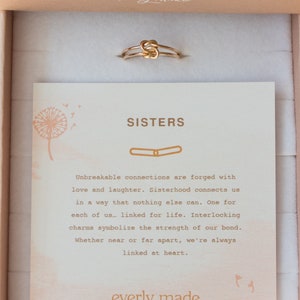 Sisters rings, matching sisters rings gold for 2, matching sisters rings for 3, sister matching rings, gift for sister