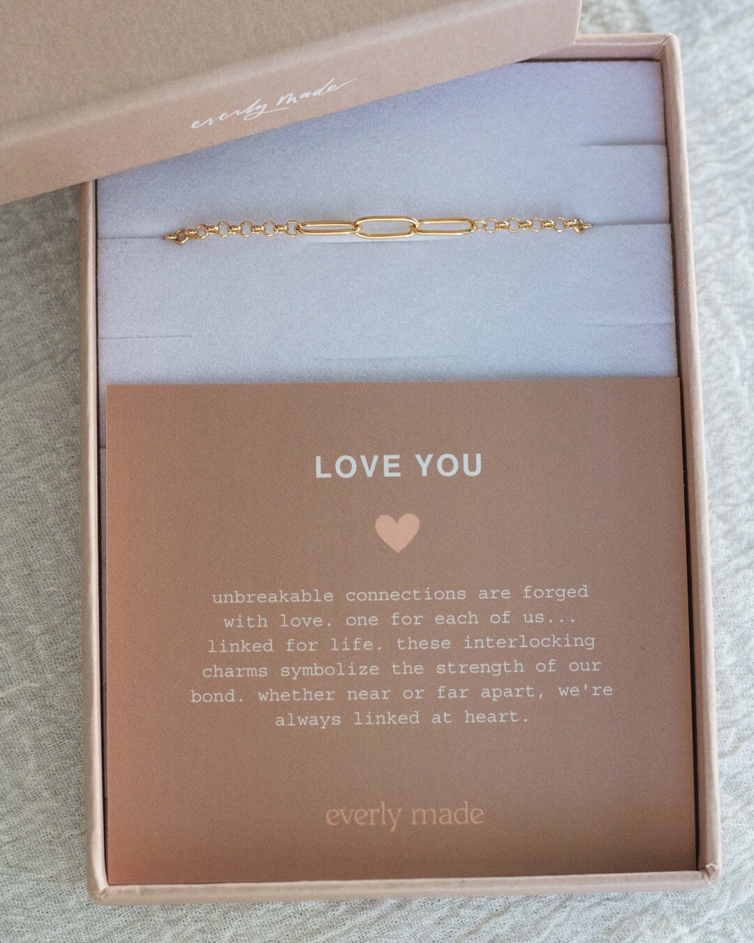 Love You Bracelet, Love You Jewelry, Love You Gift, Matching Bracelets