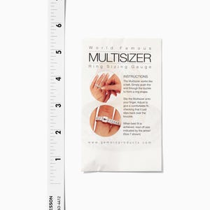 Reusable Ring Sizer: Find Your Size