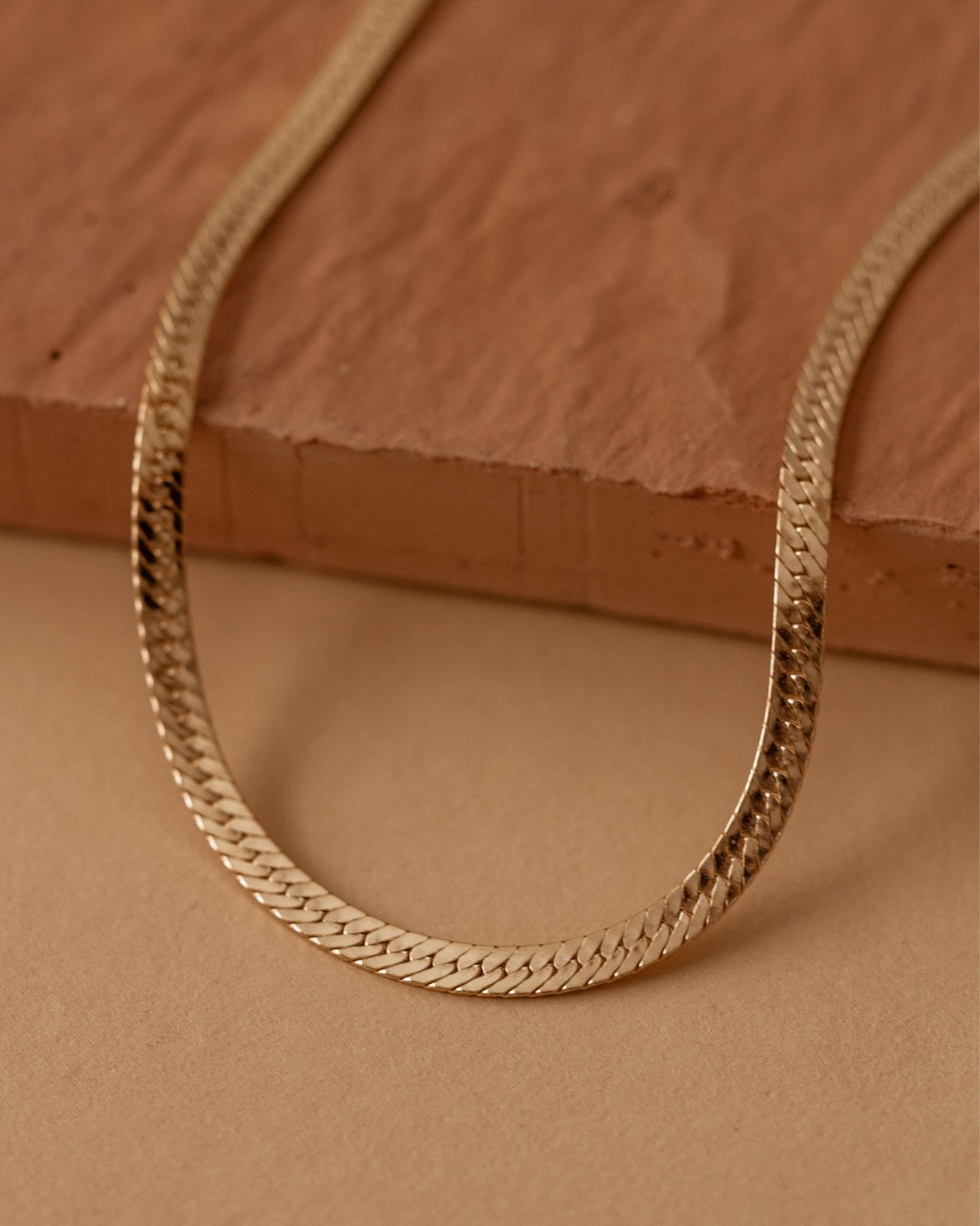 Herringbone Chain 3mm Herringbone Chain 14kt Gold Filled Etsy