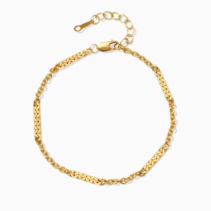 Gold bracelet for women, dainty bracelet, gold bracelet chain, gold chain bracelet, delicate bracelet, bridal bracelet, bridesmaids gift