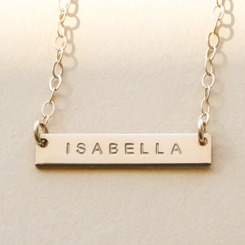 ShinyJewelry Personalized Name Necklace Custom Made Sterling Silver Pendant Gift for Her