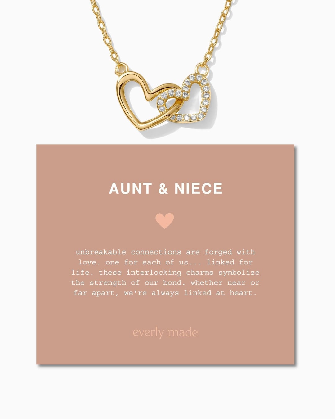 Buy Aunt Niece Necklace, Aunt and Niece Gifts, Niece Necklace, Niece Gift  From Aunt, Gift for Aunt, Gift From Niece, Gift for Niece, N58 Online in