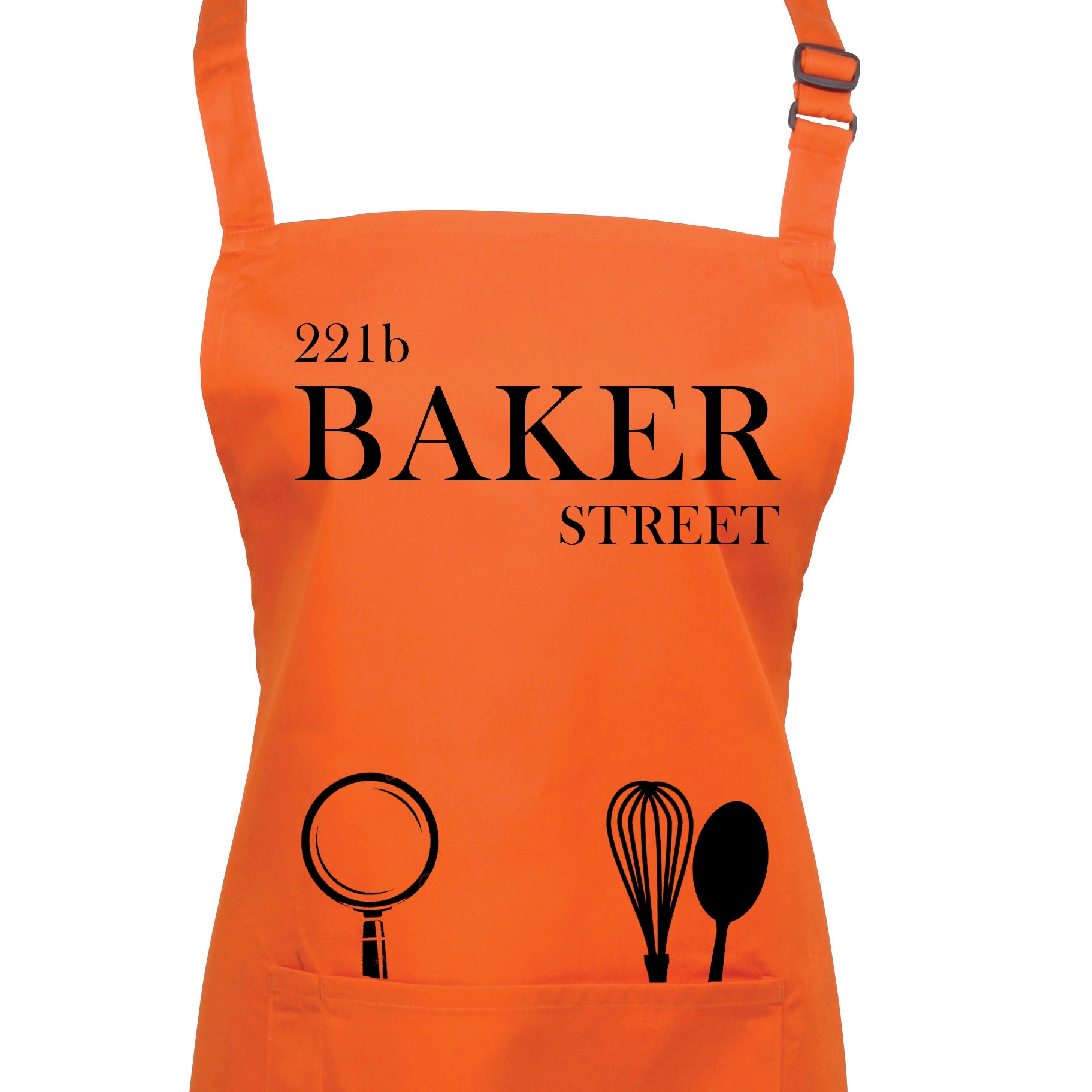 221B Baker Street Tablier Pour Sherlock Holmes Fans 23 Couleurs | Réf 1177