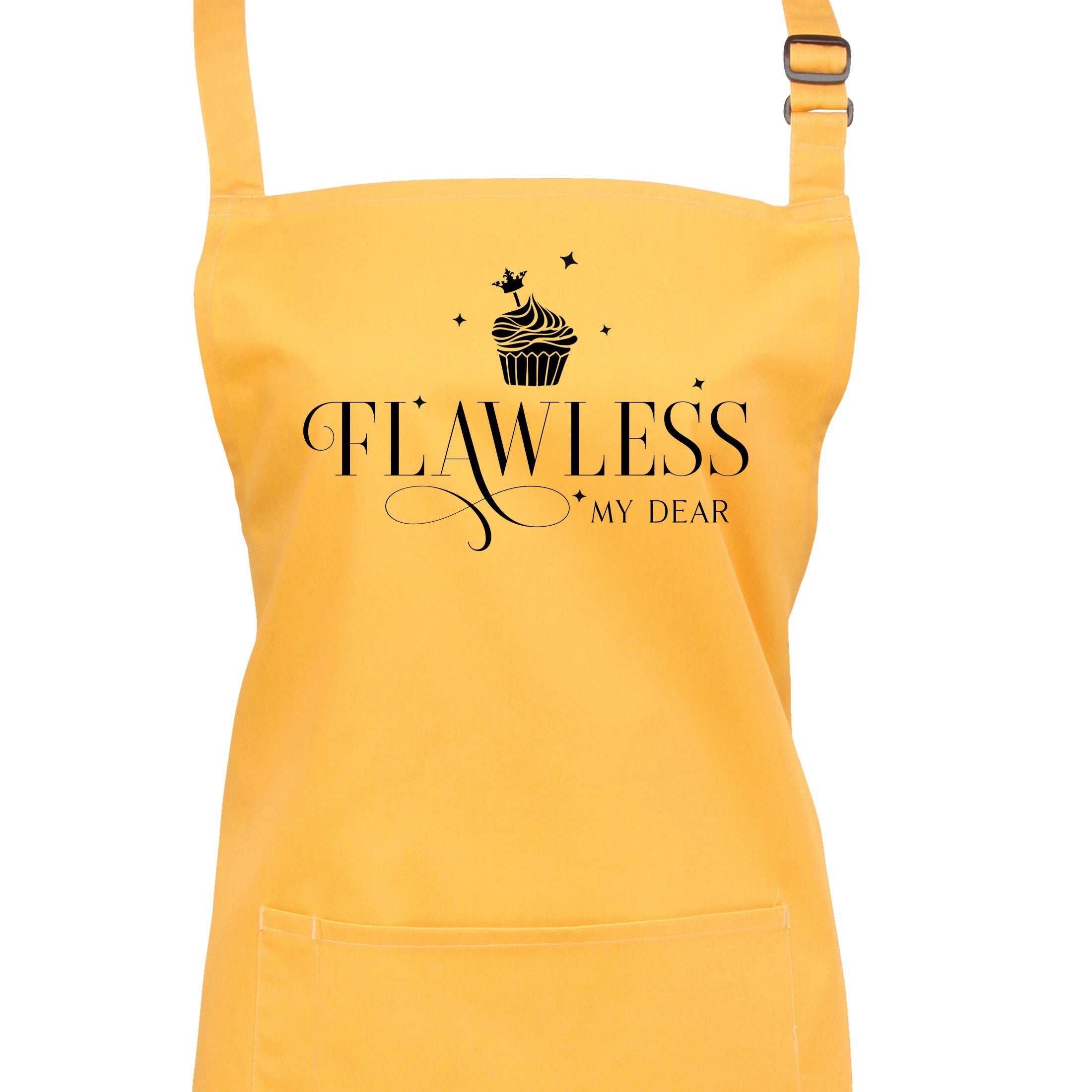 Bridgerton Flawless My Dear Baking Apron With Pocket/Choix de 22 Couleurs | Ref 1296