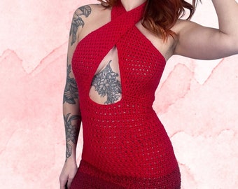 Patrón de ganchillo para vestido Selena