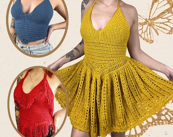 Chrysalis Dress&Top 3-in-1 Crochet PATTERN