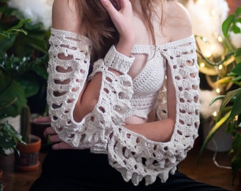 Khaleesi Top Crochet PATTERN auf Deutsch (In German!)
