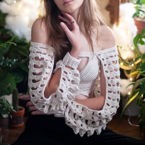 Top Khaleesi all'uncinetto PATTERN auf Deutsch (in tedesco!)