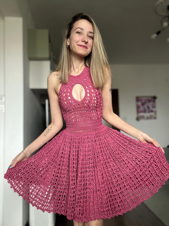 Iris 2-in-1 Häkelanleitung für Top und Kleid Auf Deutsch (In German!)