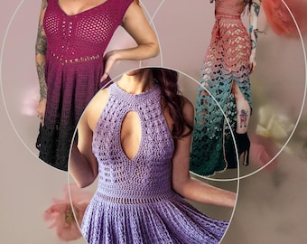Crochet Dress Patterns BUNDLE: My Best Selling Dress Patterns!