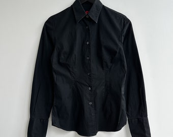 Vintage Dolce & Gabbana Black Shirt DG blouses