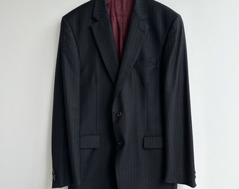 Ermenegildo Zegna Blazer aus schwarzer Wolle