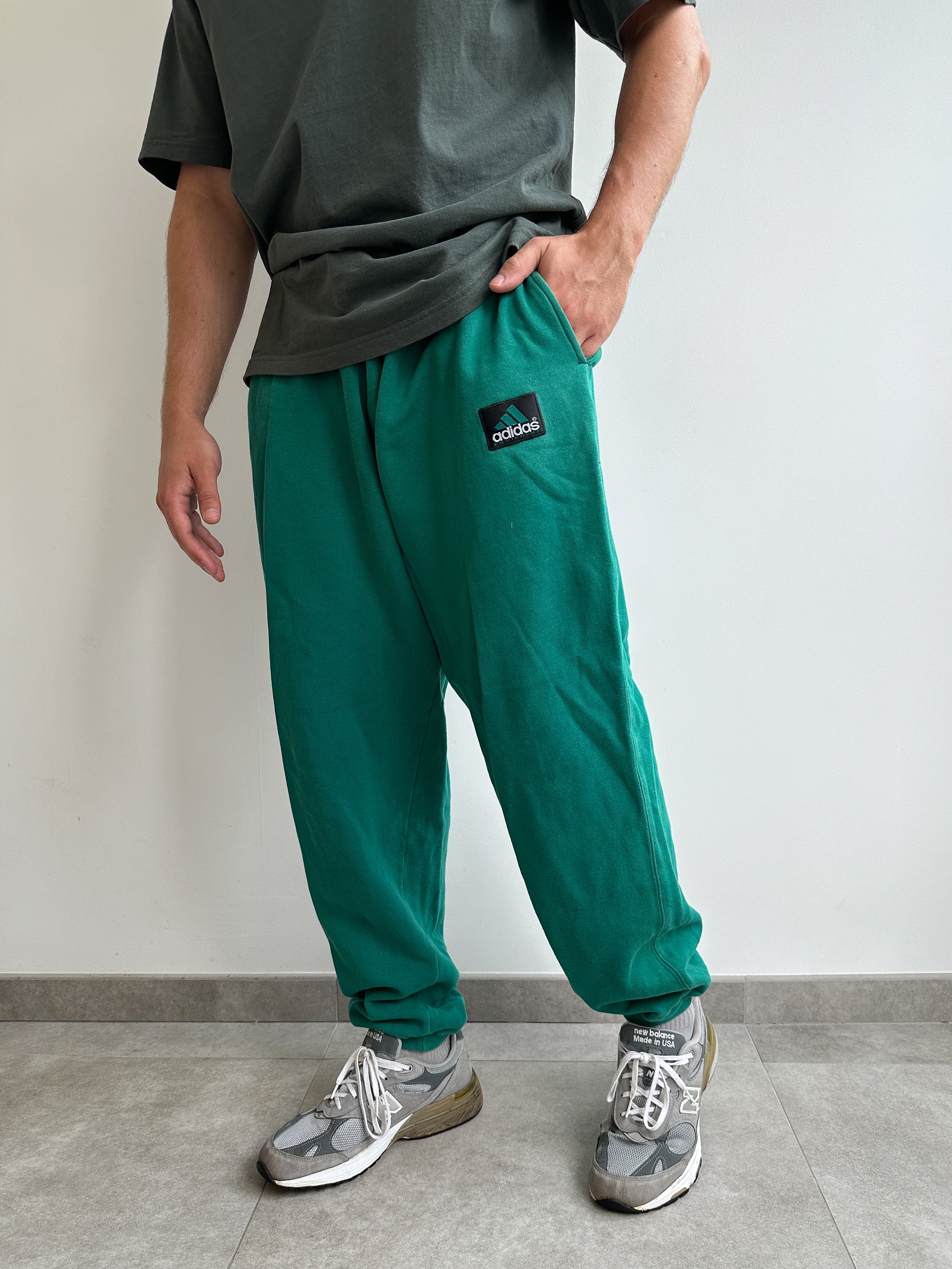 Adidas Crazy Vintage Adidas Sweatpants Baggy Track Pants Drill