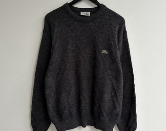 Vintage Lacoste Chemise Knit Sweater Jumper