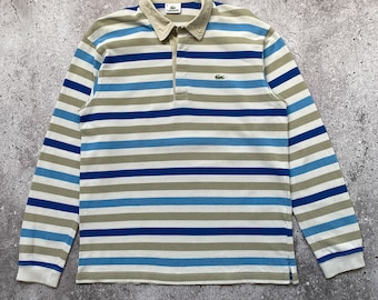 LACOSTE Vintage Polo Longsleeve Shirt Rugby
