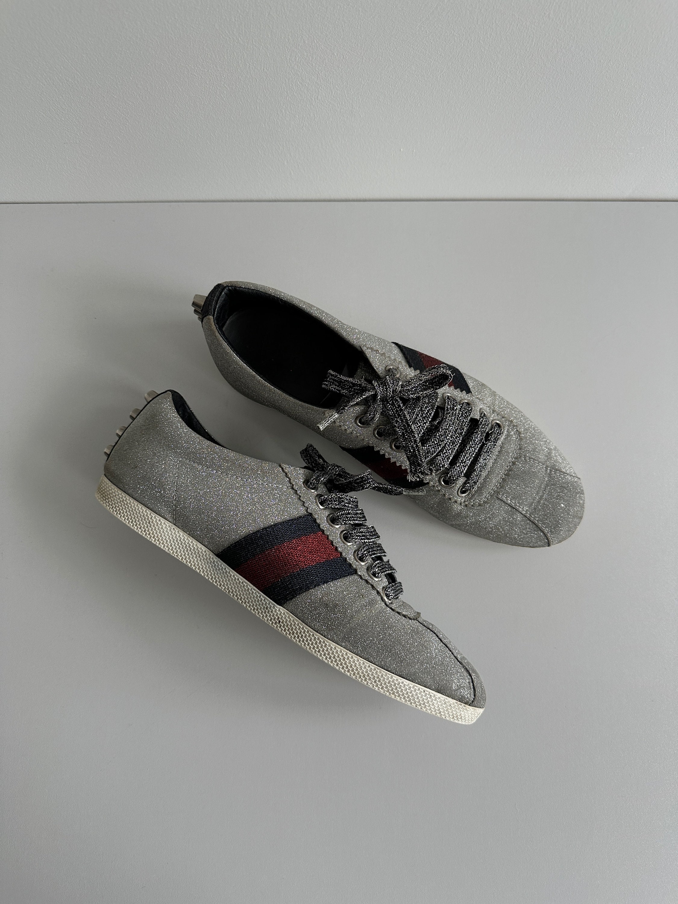 Gucci glitter on sale mens sneakers