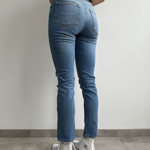 Acne Studios Skinny Blue Denim Pants Jeans 26x32 image 3