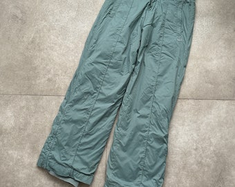 Vintage Y2K Nike Ski Nylon Pants Size 10