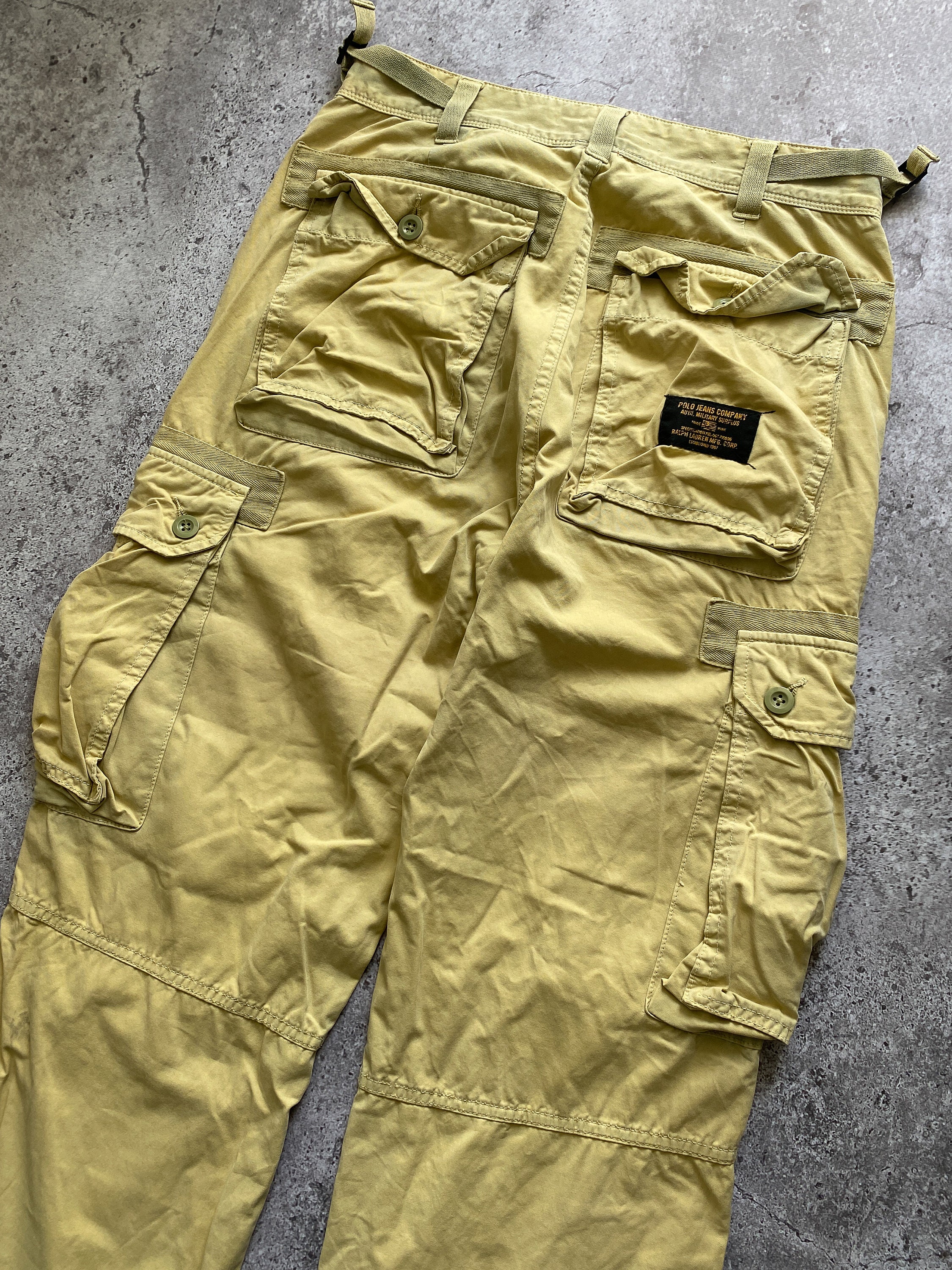 Vintage Polo Jeans Ralph Lauren Cargo Pants - Etsy