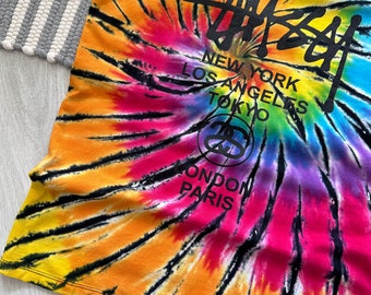 Vintage Stussy Tie Dye Tank Top Sleeveless - Etsy
