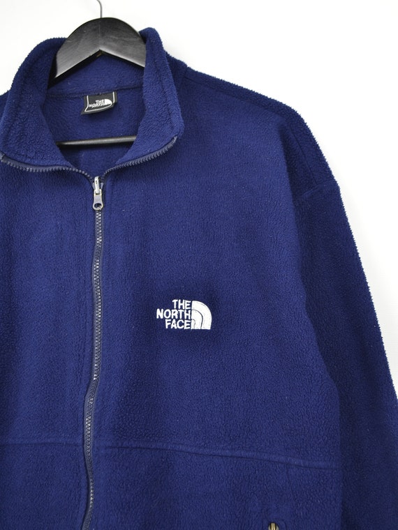 90s Vintage The North Face Polartec Fleece Hoodie… - image 7