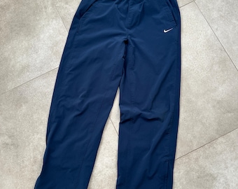 Vintage Y2K Nike Trainingshose, blau, Größe M, Herren