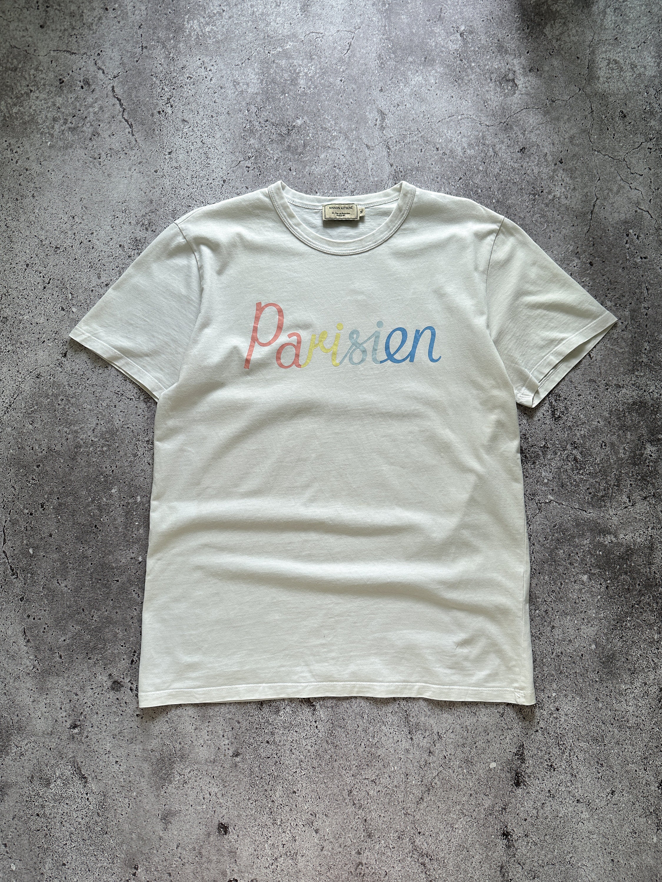 Maison Kitsune Parisien Tee Shirt Etsy Australia