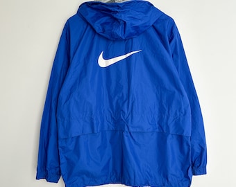 Vintage Nike Swoosh Reversible Jacket Embroidery Big Logo Men's